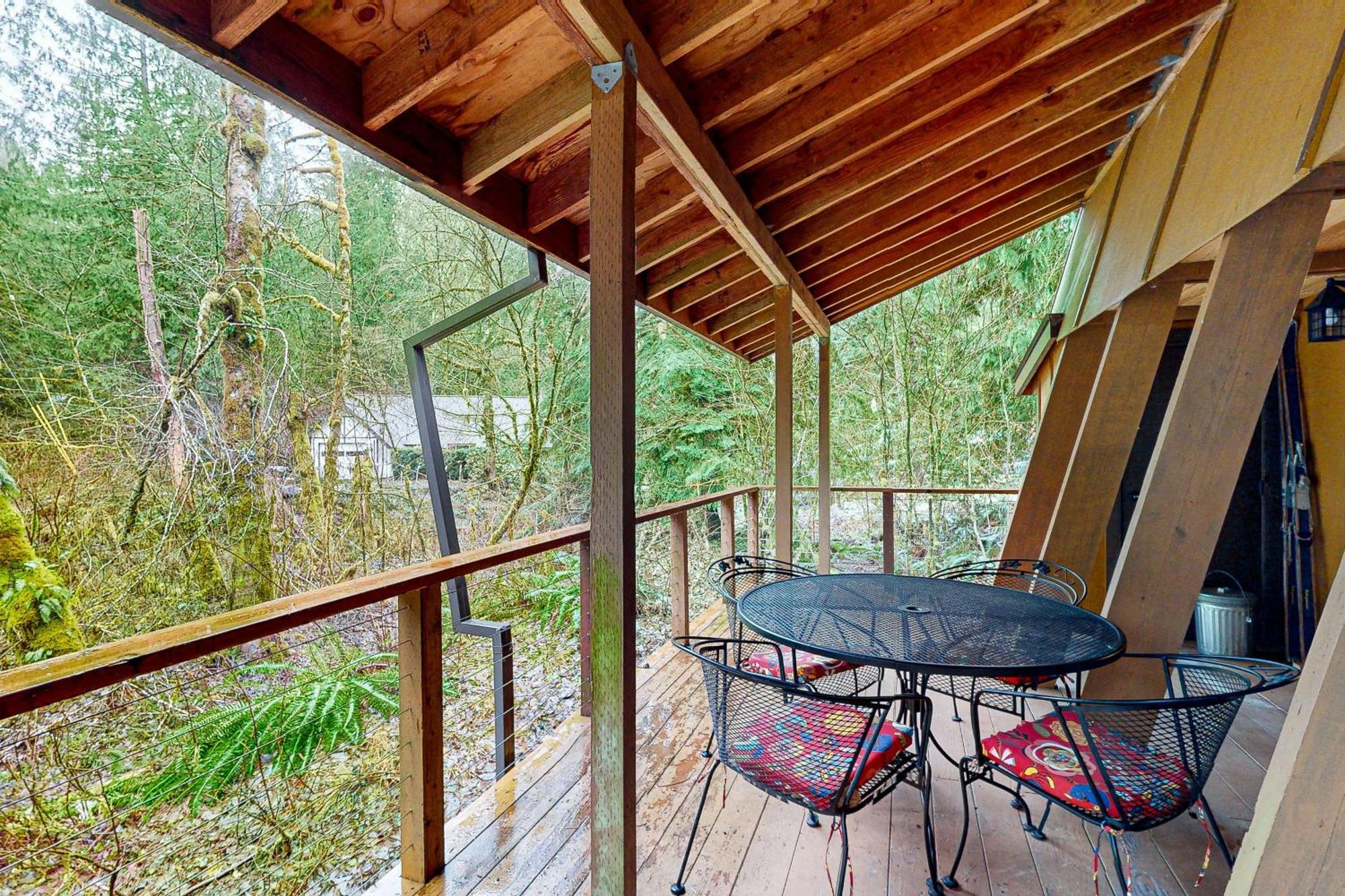 Creekside Cabin Rhododendron Exterior foto